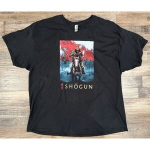 New Shogun TV Series Poster Men's T-Shirt Black 3XL Lord Yoshii Toranaga Rare